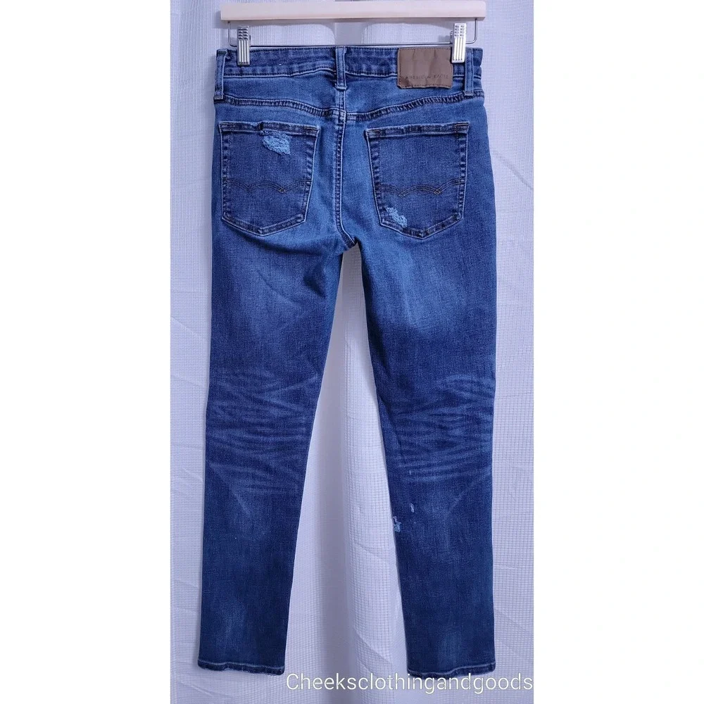American Eagle Slim Distressed Next Level Airflex Jeans Men's 29x30